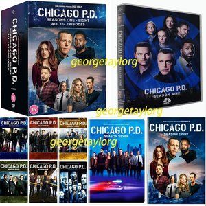 CHICAGO P.D. Drama TV Complete Series Seasons 1-9 DVD NEW Free Shipping USA